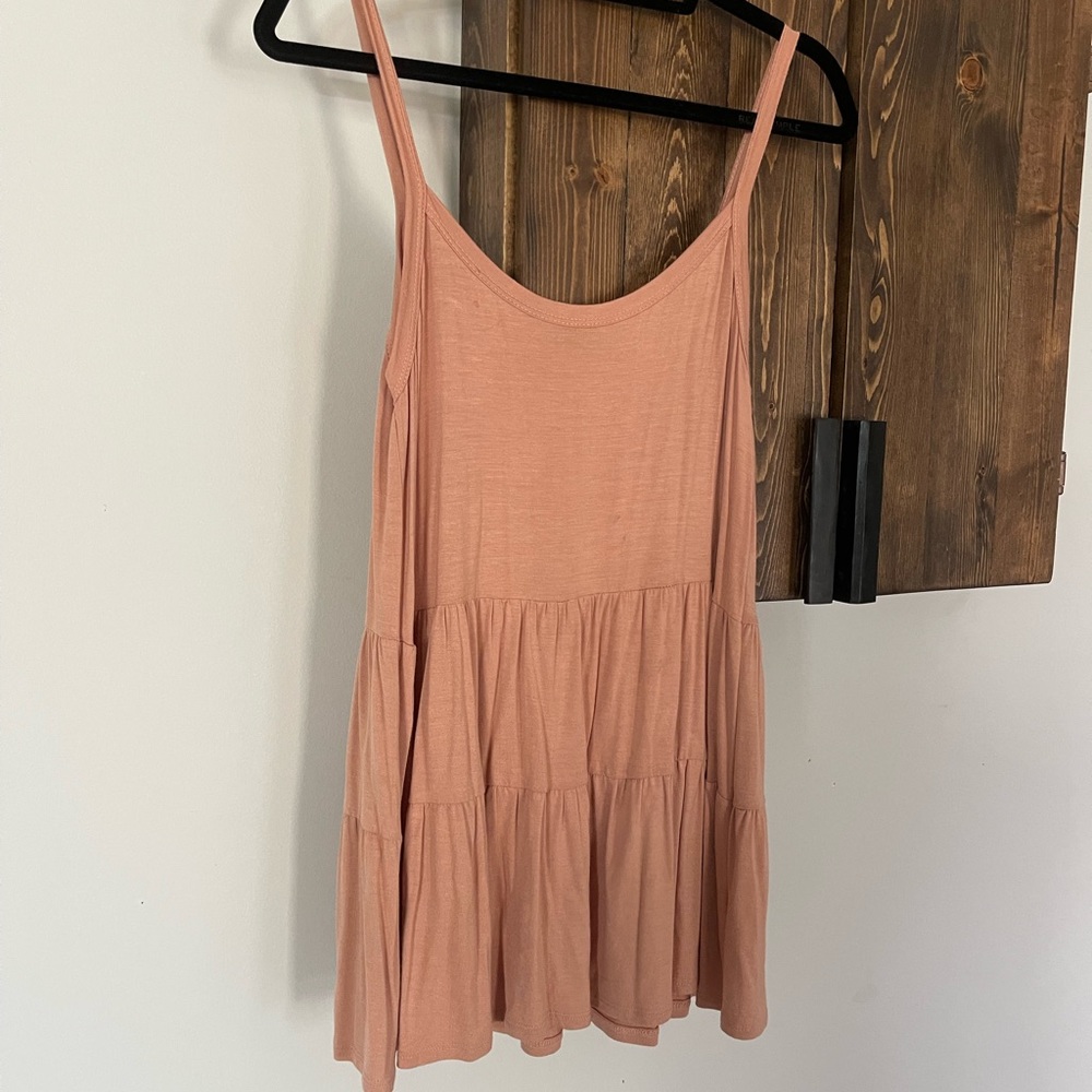 Pinkblush Coral Maternity Ruffle Top